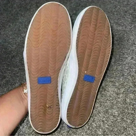 Keds x Kate Spade Women's Double Decker Embroidered Leopard Sneakers Sz 8.5 - Picture 7 of 8